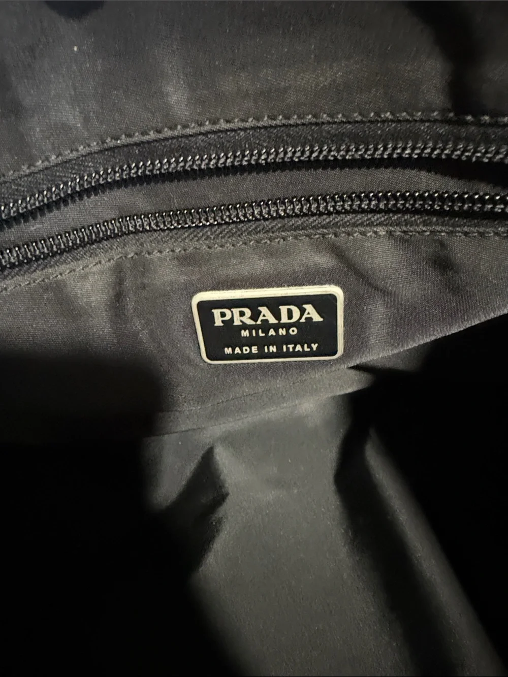 Prada Black Laptop Bag/Tote/Work Bag
